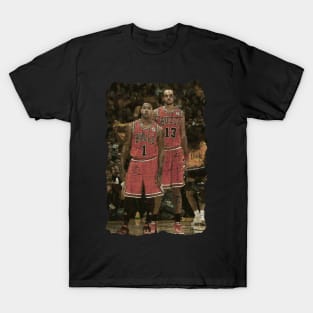 Derrick rose and joakim Noah T-Shirt